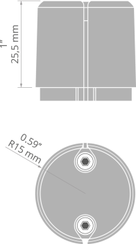 Endkappe JAZ-DUO-W